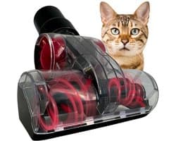 Mini-turboborstel voor dierenharen, pluisjes, stofzuiger, 32 mm, 35 mm, dierenhaarborstel, opzetstuk, compatibel met,,,, reserveonderdeel