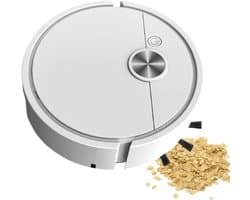 Bureaustofzuiger Robot - Kruimelzuiger Desktop - Bureau Schoonhouden - Slimme Navigatie - 27.5 cm Lengte - Wit