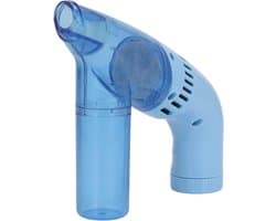 Handstofzuiger Draadloos - Kleine Stofzuiger - Efficiënte Reiniging - Draagbaar Compact Formaat - 24 cm Lengte - Zwart