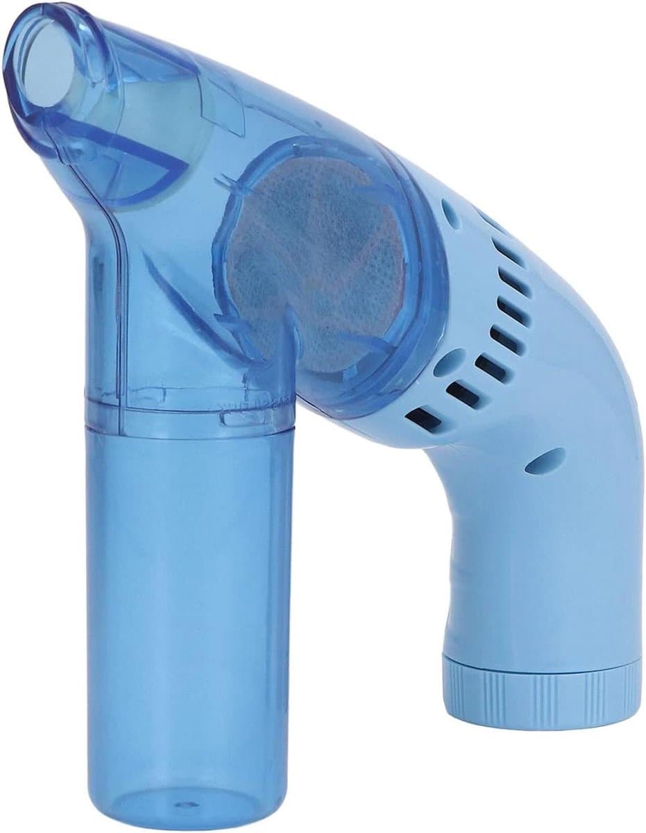 Handstofzuiger Draadloos - Kleine Stofzuiger - Efficiënte Reiniging - Draagbaar Compact Formaat - 24 cm Lengte - Zwart — afbeelding 1