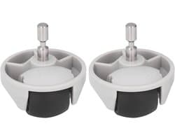 Vervangingswiel voor Universele Stofzuiger - Voor 1C, F9, E4, E5, S5 Max, S4 Max, S6 en S7 - Duurzaam en Lichtgewicht Accessoire
