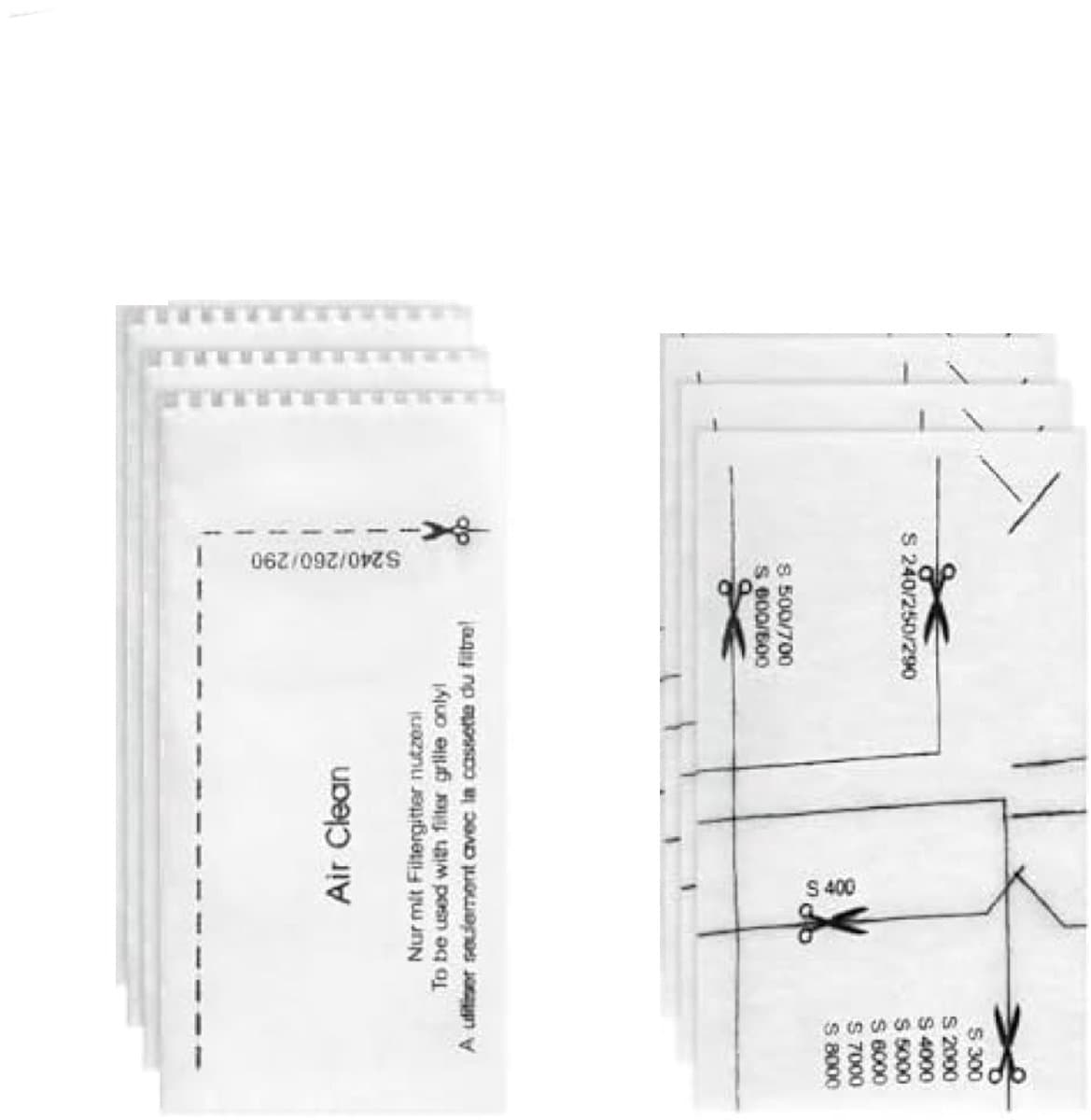 6 stuks stofzuigerfilters voor Miele stofzuiger, stofzuiger filter voor Miele, filter voor stofzuiger, stofzuigerfilter compatibel met Miele Complete C1/2/3, Classic C1, S2000-S2999, S5000-S5999 — afbeelding 1