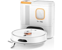 Teendow D20S Max+ Robotstofzuiger & Vachtverzorging - 6000 Pa - LiDAR - 3L Zelfledigend