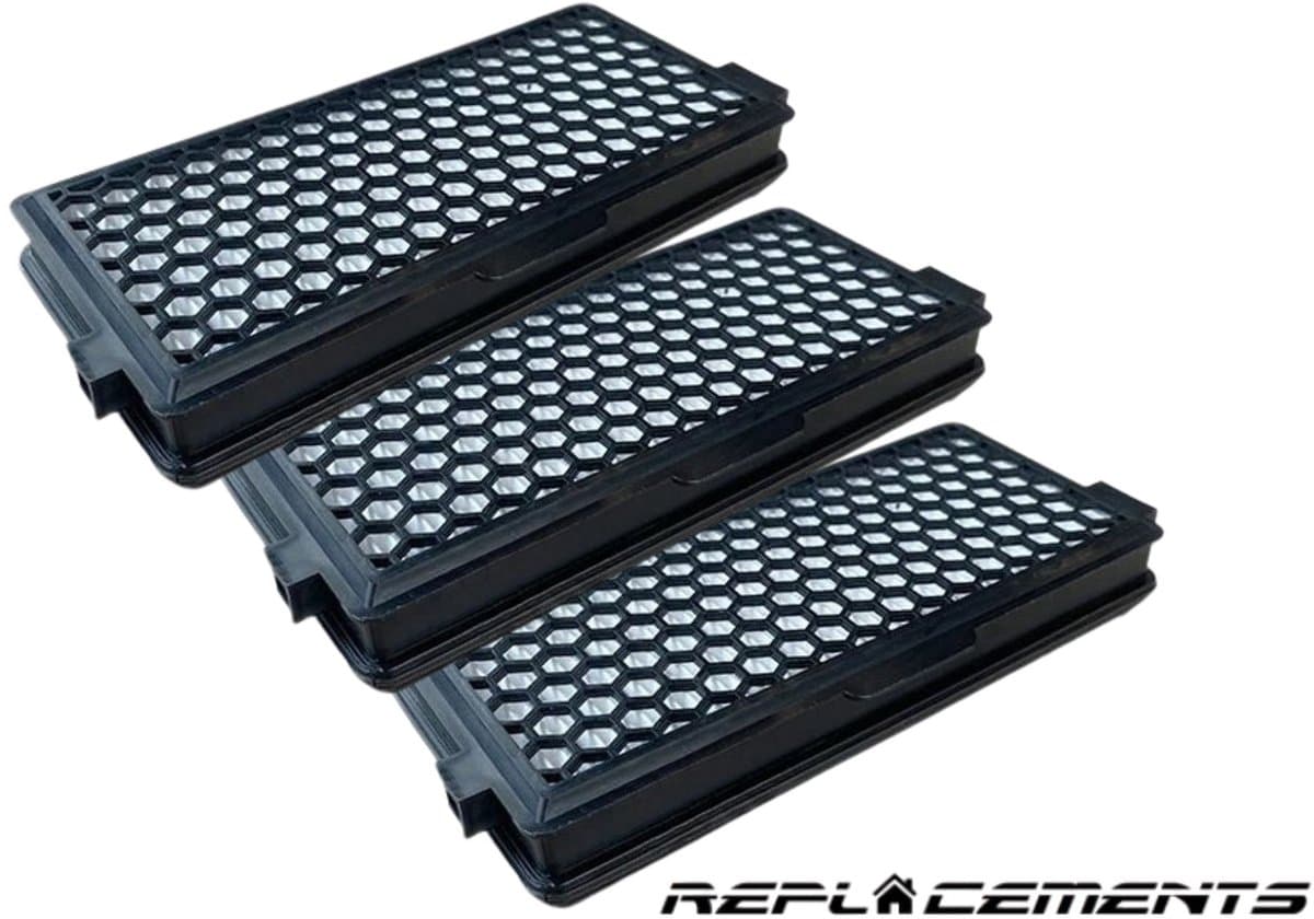 Replacements® HEPA-filters geschikt voor Miele Active AirClean 50 – Voor Complete C3, C2, S8, S6, S5, S4 - Vervangt SF-HA 50 - 3 stuks — afbeelding 1