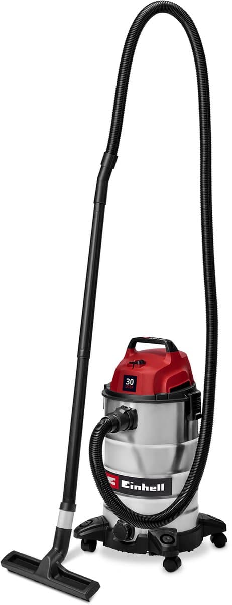 Einhell Elektrische Nat-/Droogzuiger TC-VC 3055 S - 950 W - 190 mbar - 30 L - Incl.kunststof zuigslang/buis - Schuimrubberen filter — afbeelding 1