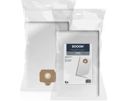 SQOON® Stofzuigerzakken Geschikt voor Taski Vento 15 - 5 Stuks