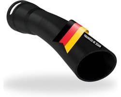 Stofzuiger Handgreep - Slanggreep Reserveonderdeel - Stofzuigen - Gemaakt in Duitsland - 35 mm - Zwart