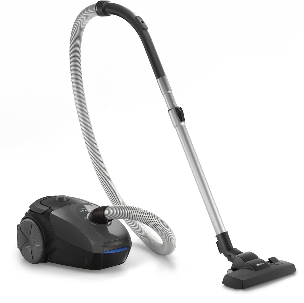 Philips Stofzuiger met Zak PowerGo FC8244/09 - 900W Motor - Lang Snoer - Alle Vloertypen - Multifunctionele Zuigmond - Grijs — afbeelding 1