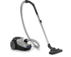 Philips 2000-Serie Stofzuiger met Zak - 900 W – Inclusief 4 Stofzakken - Compact & Licht - 9 meter bereik - (FC8253/09)