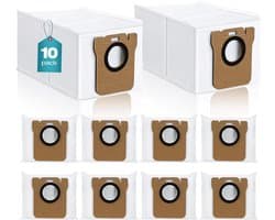 10 stuks stofzuigerzakken - Voor Dreame S10/S10 Plus , X20 /X20 pro , X10+ /X10 Pro , L10s Ultra , L10 Ultra , L20 Ultra , L20 Pro - Vervanging van de filterzak van de stofzuiger