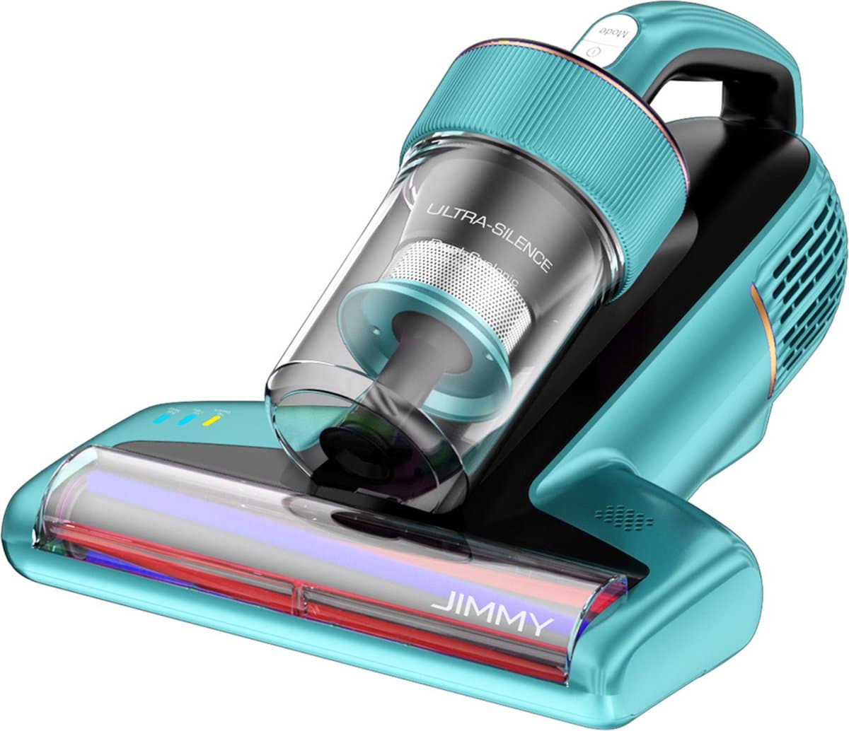Jimmy BX6 handstofzuiger tegen mijt, 600 W, 240 mm brede zuigmond, UV-lamp en ultrasone technologie - Blauw — afbeelding 1