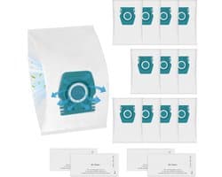 16-delige Stofzuigerzakken Vervanging geschikt voor Miele TU Guard L1/Guard S1/Guard M1 Series Stofzuiger Accessoire - Stofzuigerzakken - Stofzakken - met 4 uitlaatfilters