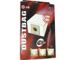 LG Stofzuigerzakken TB-33 - TURBO 2700 - 2900 - V3300 - V3310 - V3314 - 5 stuks