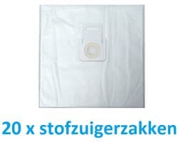 Stofzuigerzakken compatibel met THOMAS TWIN - 20 stuks - Hoogwaardige vervanging