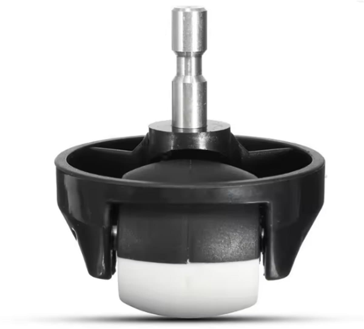Zwenkwiel - geschikt voor iRobot Roomba 500 600 700 800 900 serie stofzuiger onderdelen- Stil-Duurzaam-Zwart — afbeelding 1