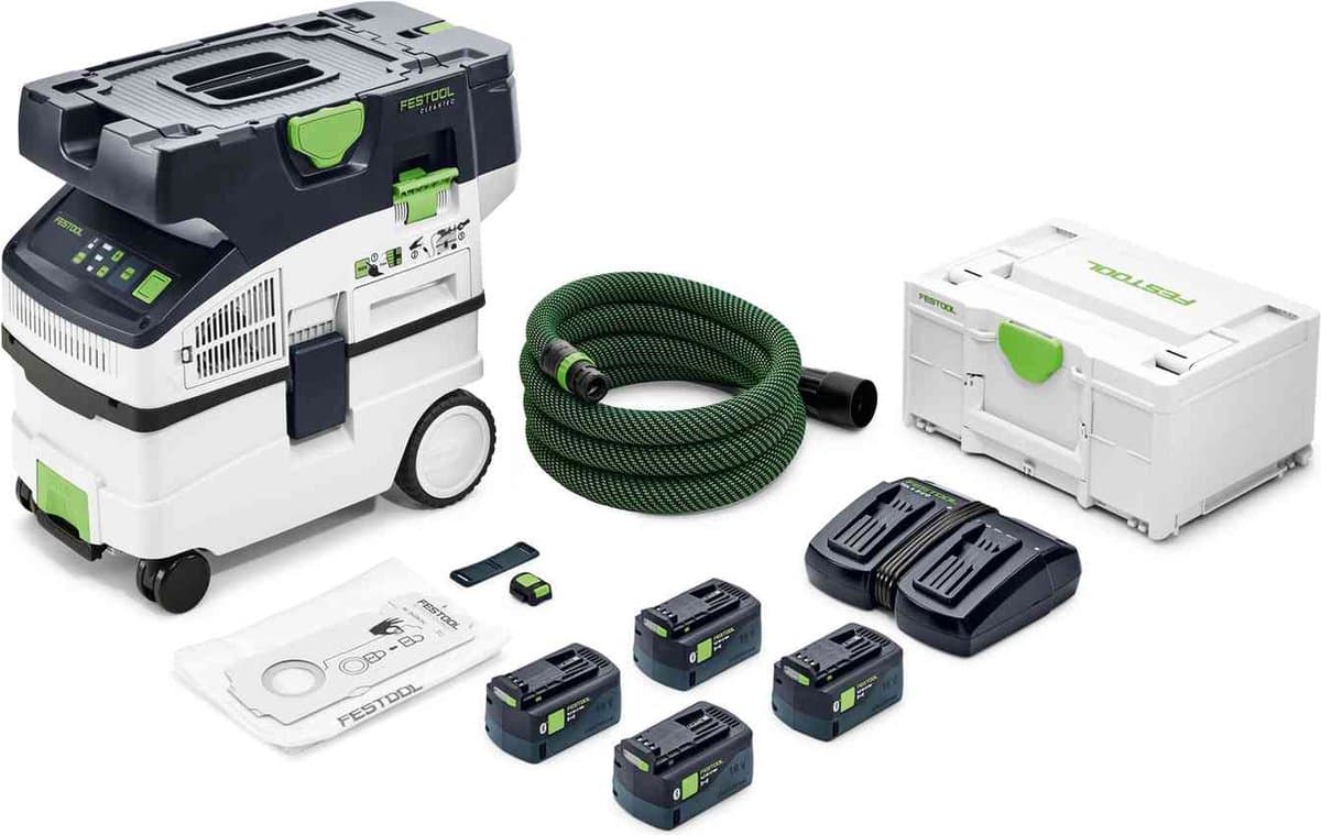 Festool Accu Stofzuiger CTLC MIDI I-Plus CLEANTEC - 577150 — afbeelding 1