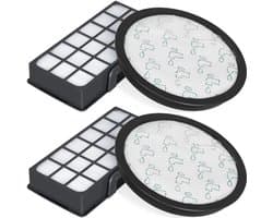 Dit is een set van 2 HEPA-filters Geschikt voor Rowenta Silence Force Cyclonic 4AAAA RO7647EA RO7663EA RO7676EA RO7681EA (Geschikt voor model RO76xx) stofzuigers.