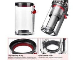 PromoHome Stofreservoir vervanging voor Dyson V10 SV12 SV13 SV27 – Transparant stofbakje