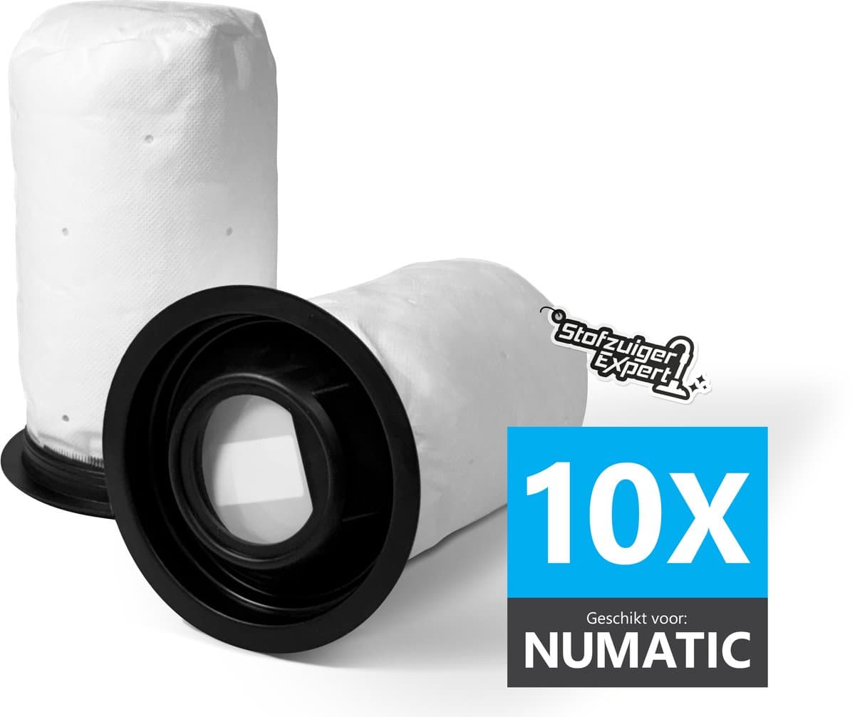 10x Pods Stofzuigerzakken Geschikt voor Numatic Henry Quick & Hetty Quick — afbeelding 1