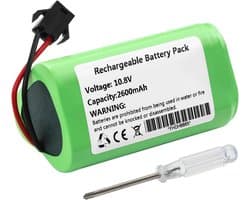 ANTIEE Vacuum Cleaner Batterie pour Vactidy T6, T7, T8 Robots avec Aspirators,PN:Vactidy Ls001-02 10.8V 2600mAh/28.08wh - ShopVlot