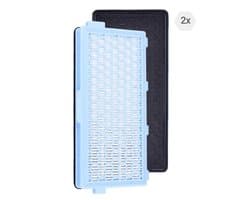 BukkitBow - Hepa Filters voor Miele Classic Compact C1/C2/C3 - Vervang Filter - Set van 2 Stuks
