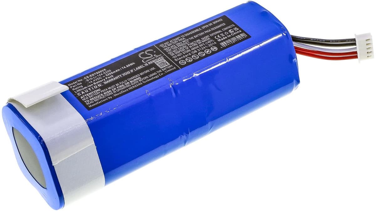 Stofzuigeraccu - 14,4 V - 5200 mAh - Li-ion — afbeelding 1