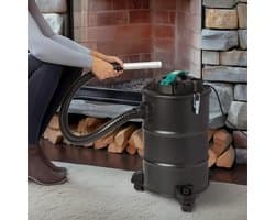 Krachtige Asstofzuiger voor Open Haard, BBQ en Schoorsteen - 1000W met 20L Tank - Geschikt voor Nat en Droog