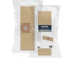 Stofzuigerzakken geschikt voor Hako Compacto 10 stuks - papier