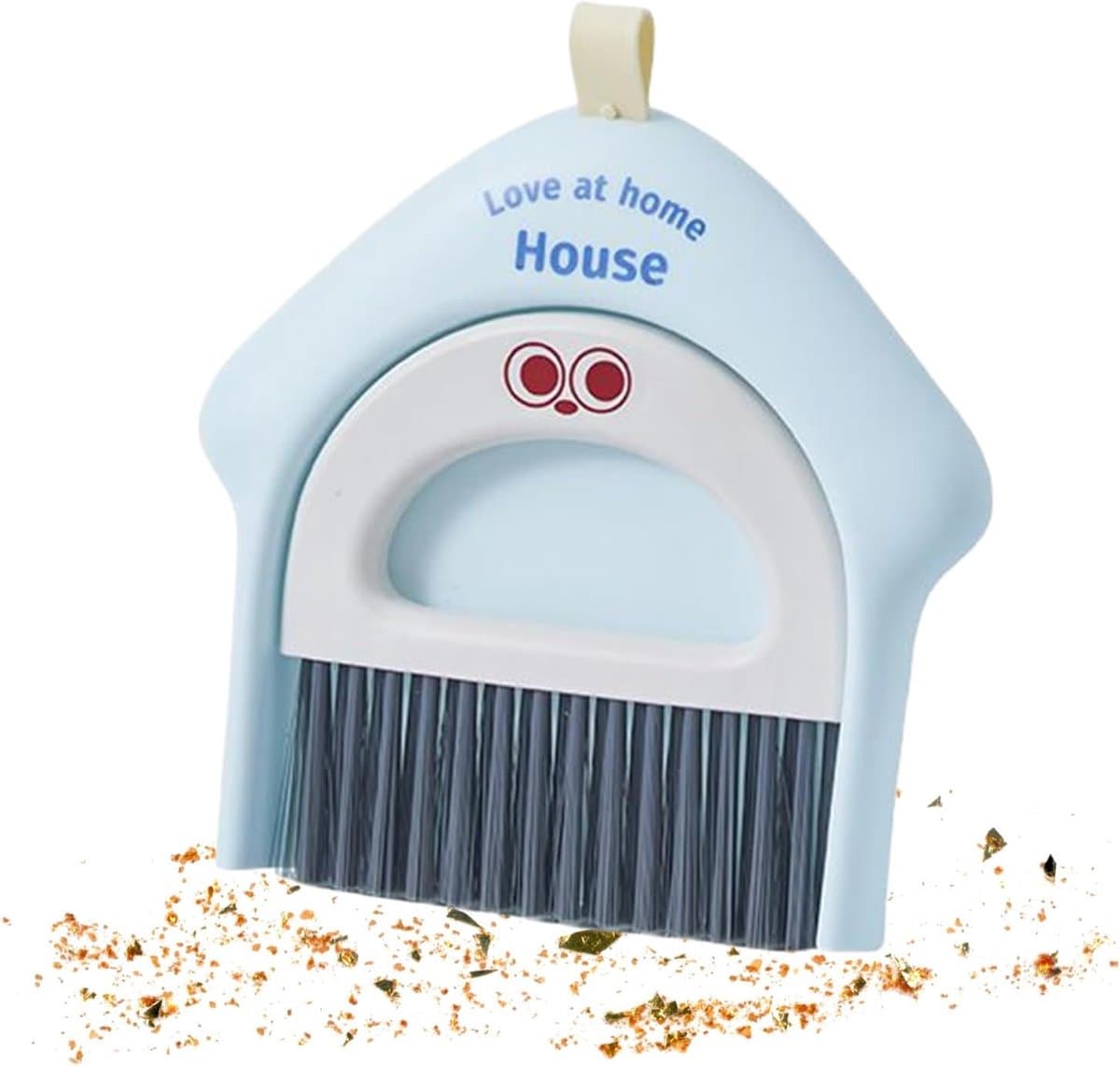 Bezem En Stofblik Set - Veegset Mini - Snel Opruimen - Compact Ontwerp - 18.5x17cm - Verschillende Kleuren — afbeelding 1