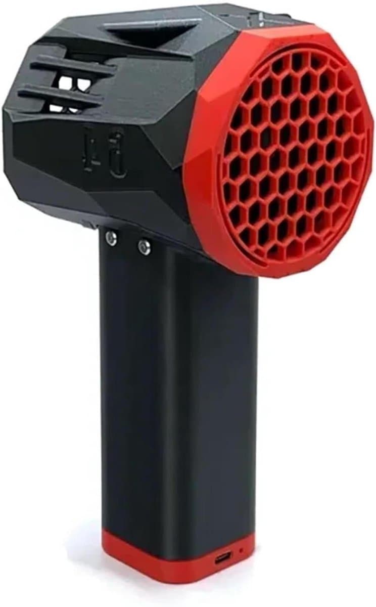 Handstofzuiger Turbo - Kleine Bladblazer - Auto Reinigen - Krachtige Zuigkracht - 650W Vermogen - Rood — afbeelding 1