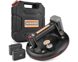 Krachtige Elektrische Zuignap 300KG met 2 Accu's | Vacuümlift voor Tegels, Glas, Marmer en Platen