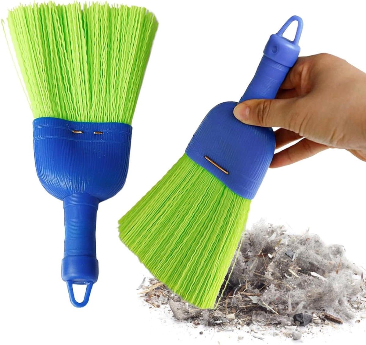 Handveger Set - Bureau Borstel - Efficiënt Schoonmaken - Ergonomisch Ontwerp - 2 Stuks - Niet gespecificeerd — afbeelding 1