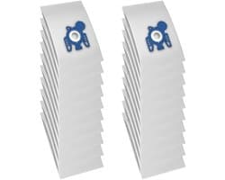 EXCITAT Stofzuigerzakken - Stofzuigeraccessoires - 5-laags stofzak met vouw - Geschikt voor Miele Complete C3 Power Series, Limited Edition, Cat & Dog PowerLine stofzuigers - 20 stuks