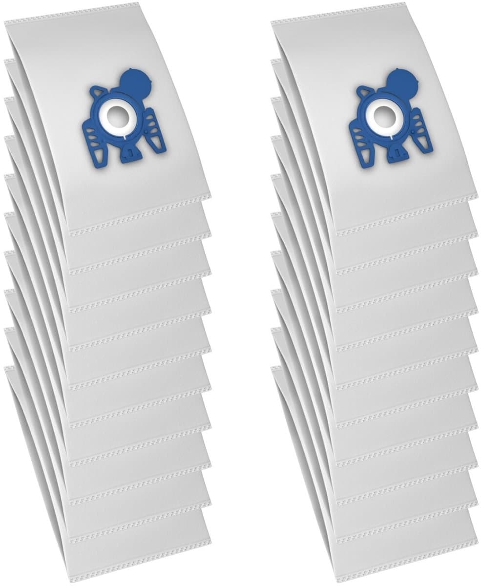 EXCITAT Stofzuigerzakken - Stofzuigeraccessoires - 5-laags stofzak met vouw - Geschikt voor Miele Complete C3 Power Series, Limited Edition, Cat & Dog PowerLine stofzuigers - 20 stuks — afbeelding 1