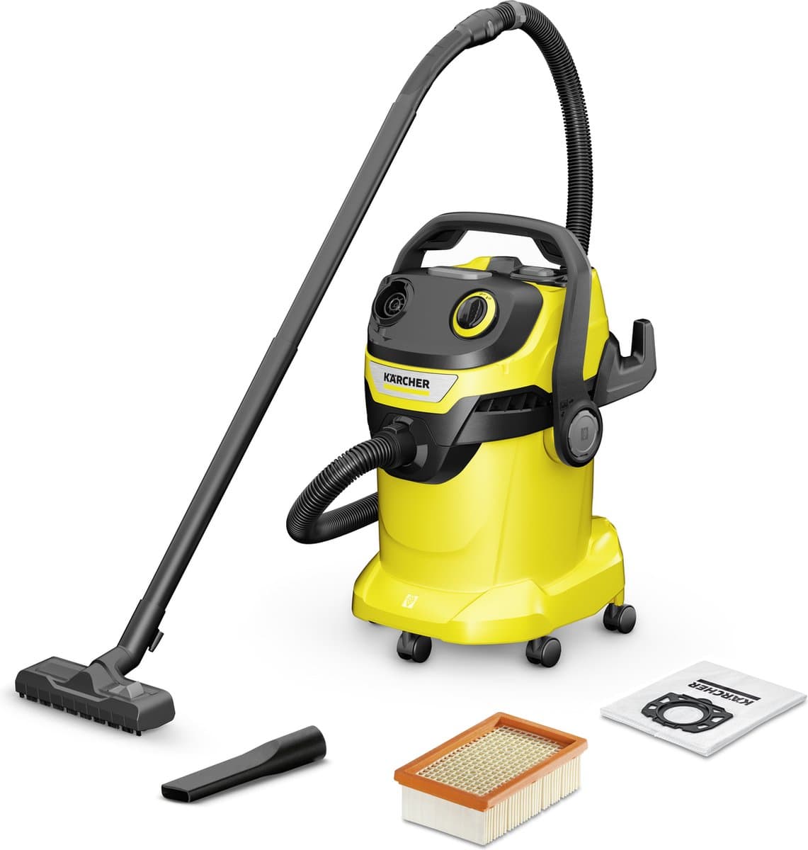 Kärcher WD 5 V-25/5/22 Nat- en Droogzuiger - 1100 W - 25 liter - Vlakfilter — afbeelding 1