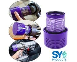 HEPA Filter voor Dyson Stofzuiger - Geschikt voor Dyson Steelstofzuiger V10 Series - Wasbaar