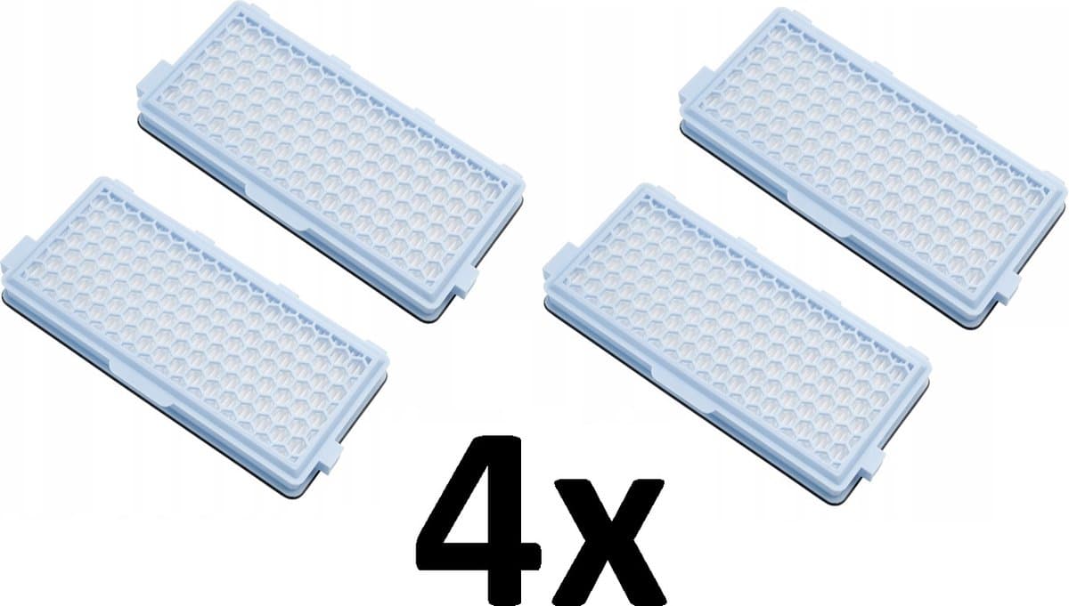 4 × Miele vervangingsfilter voor Miele stofzuiger. Vervanging van hoge kwaliteit. Origineel catalogusnummer: SF-AA 5. Miele Compact C1 - C2 - C3 - S4000 - S5000 - S6000 - S8000 - Miele Cat & Dog 5000 - S4 - S5 en andere modelen... — afbeelding 1