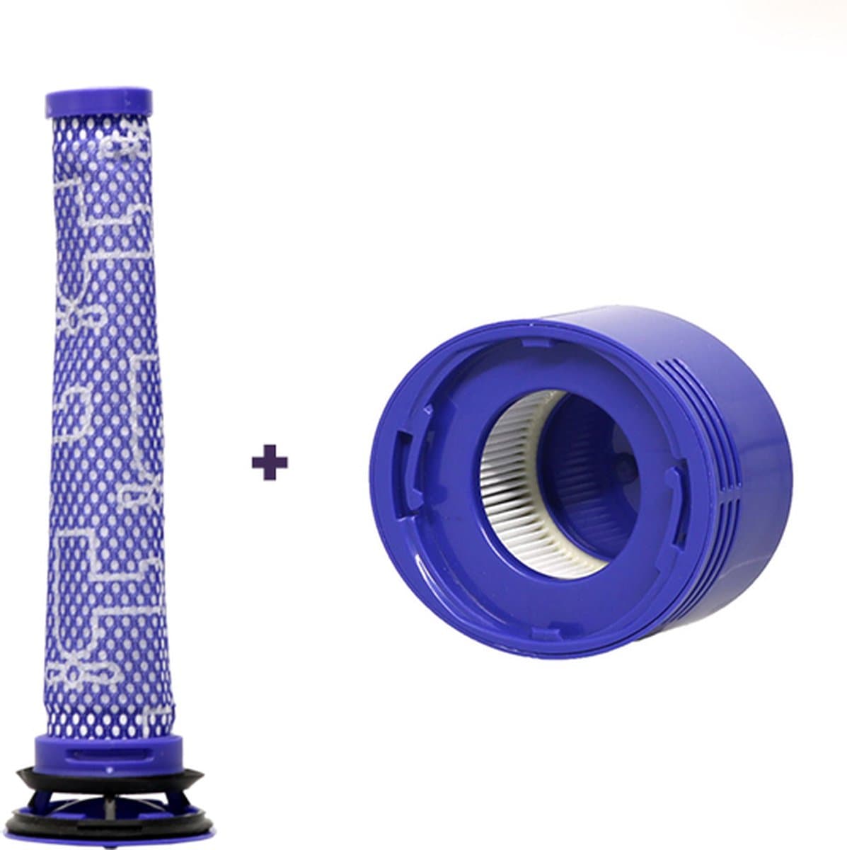 Propex Parts Stofzuigerfilter - Geschikt voor Dyson V7 / V8 - 965661-01 & 967478-01 - Voorfilter & HEPA Nafilter — afbeelding 1