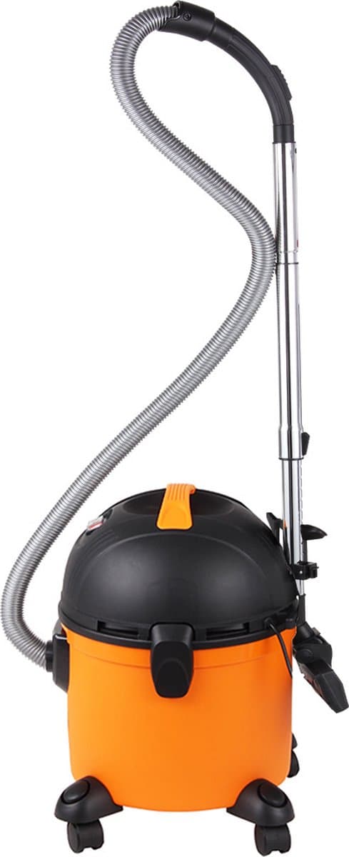 Monzana Stofzuiger Nat & Droog - 1200W 15L Container – Zwart/Oranje — afbeelding 1