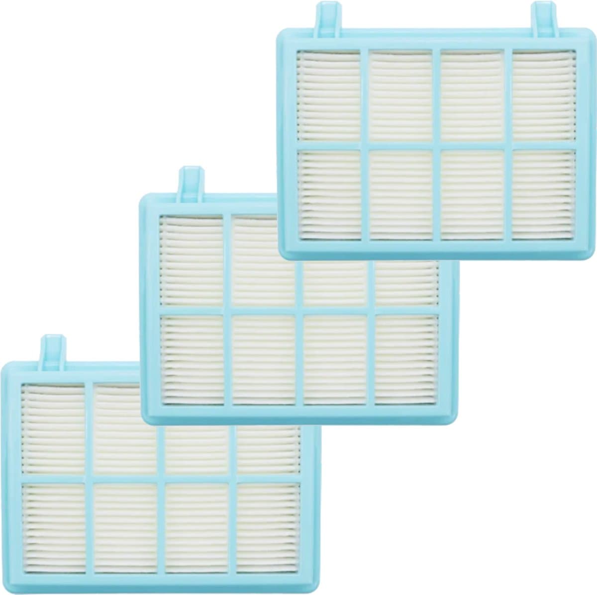 3x Stofzuiger HEPA filter geschikt voor Philips FC8010/01 vervanging - Stofzuiger onderdelen — afbeelding 1