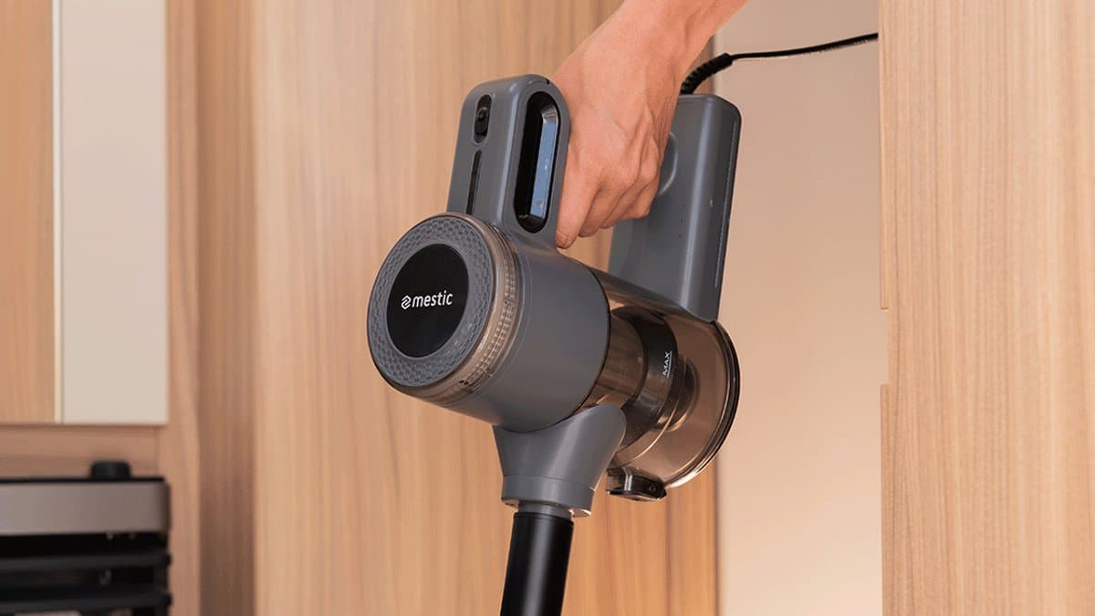 Mestic Cyclone Stofzuiger MS-130 230V – Uitwasbaar filter – Compact en Lichtgewicht – Inclusief 2-in-1 borstel (spleetmondstuk en borstel) — afbeelding 1
