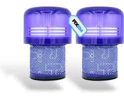 Fixem® - Geschikt voor Dyson V11, V15 97001302 - Stofzuiger filter - Rond filter - Wasbaar filter- 2 Stuks