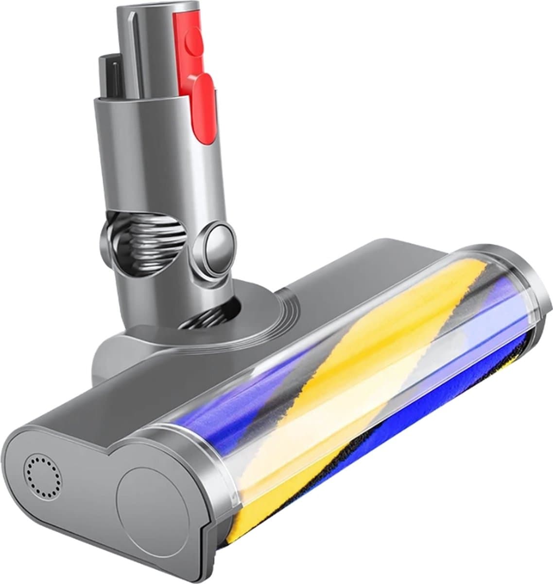 ZENC® Vuildetectie Zuigmond Geschikt voor Dyson V15, V11, V10, V8 & V7 Steelstofzuiger- Vloerzuigmond - Stofzuigermondstuk - Opzetstuk - Mondstuk - Stofzuigeraccessoires - Grijs — afbeelding 1