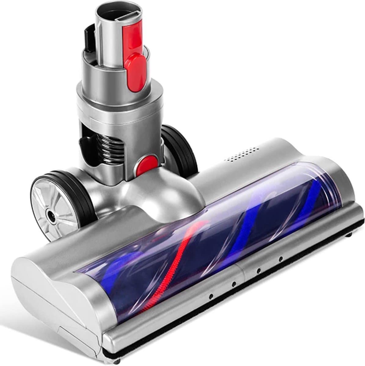 Gemotoriseerde roterende Borstel -Compatible met - geschikt voor Dyson V7 V8 V10 V11 V15 -Turboborstel Zuigmond Elektrisch Mondstuk - Directe aandrijving – Accessoires -Vloerborstel met 4 LED-lampen voor tapijten en harde vloeren — afbeelding 1
