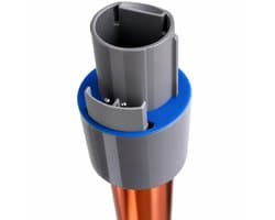 Alvora anti-wiebel adapter geschikt voor Dyson V10 - Steel versteviging - Speling tussen buis en motorunit verminderen