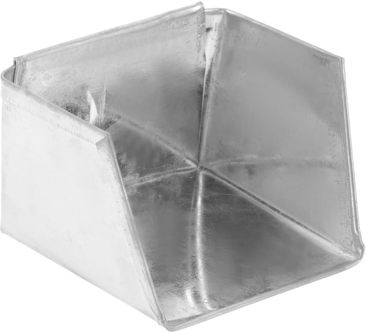 Mini Stofblik - Bureau Stoffer - Tafel Schoonmaken - IJzeren Schep - 7 x 7 x 5 cm - Zilver — afbeelding 1