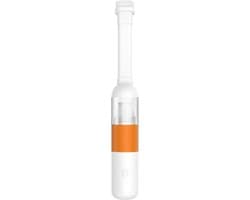 Draadloze Handstofzuiger - Compacte Reiniger - Snelle Schoonmaak - Sterke Zuigkracht - 900 Gram - Oranje — afbeelding 1