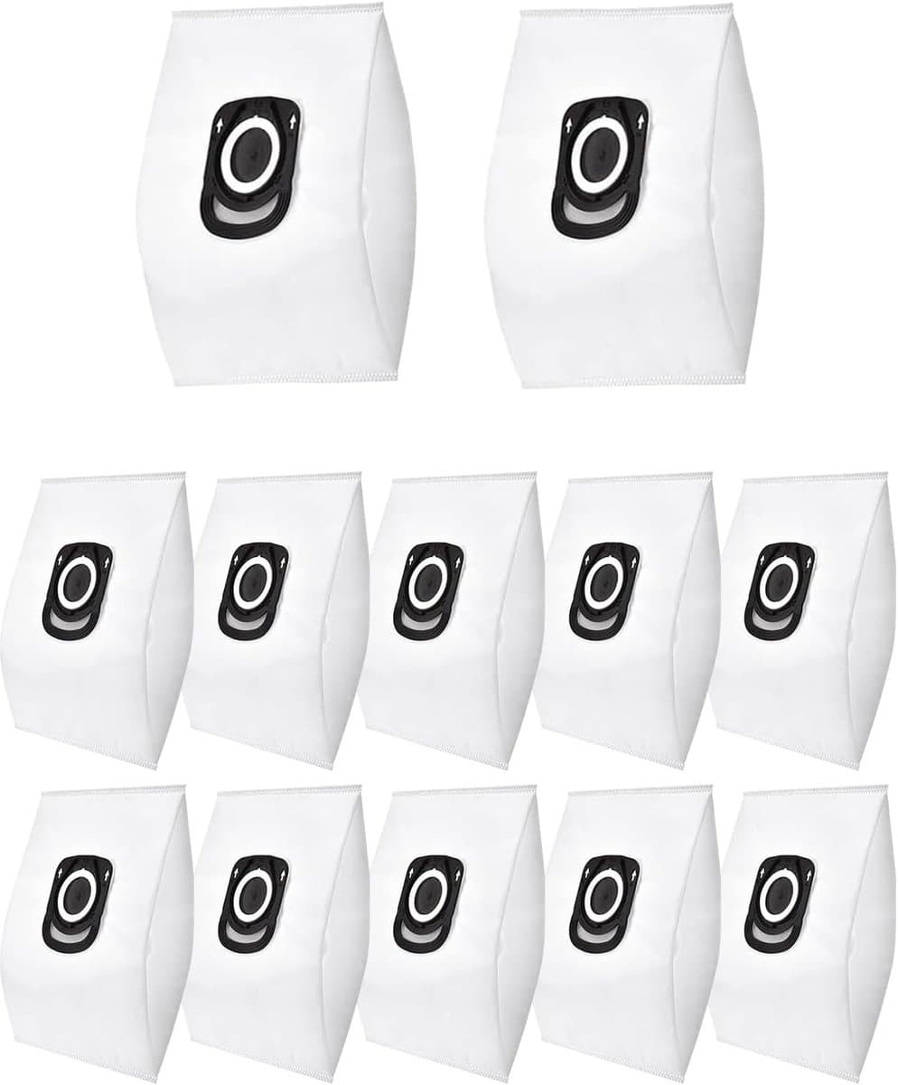 12 stuks zakken voor Rowenta Hygiene + , ZR200520 ZR200720 stofzuiger- compatibel met Silence Force- Compact Power- X-Trem Power (RO64xx, RO63xx, RO68xx, RO39xx) — afbeelding 1