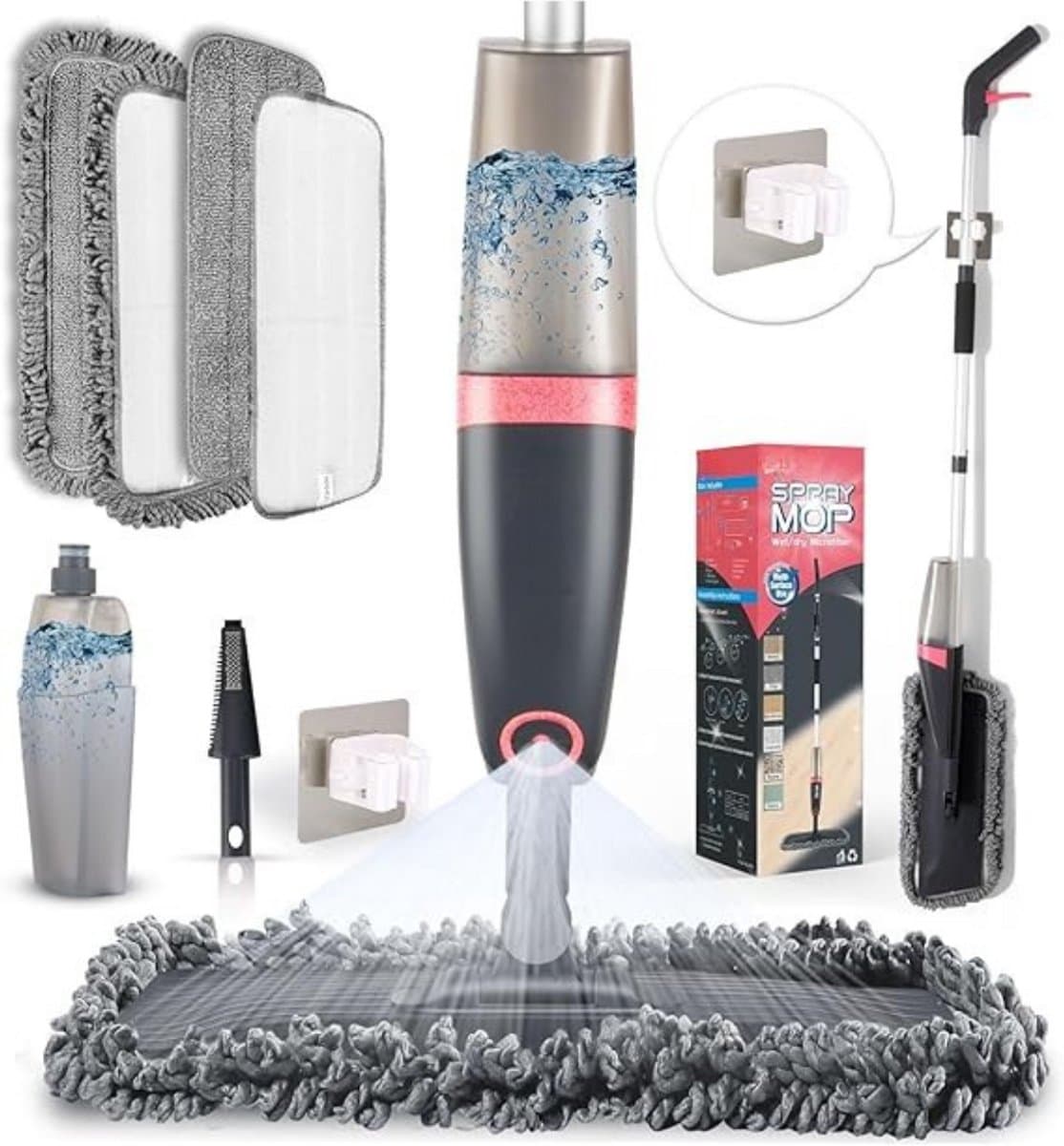 Lexium Dweil - elektrische dweil - electrische dweil - elektrische dweil vloerreiniger - dweilrobot - elektrische mop — afbeelding 1