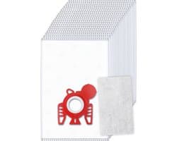 20x Dparts stofzuigerzakken geschikt voor Miele FJM - met motorfilter - HyClean 3D Efficiency - Complete C1 - Compact C1 C2 - S6000 - S4000 - S700 - S500 - S300i - S290 - S241 - MI30